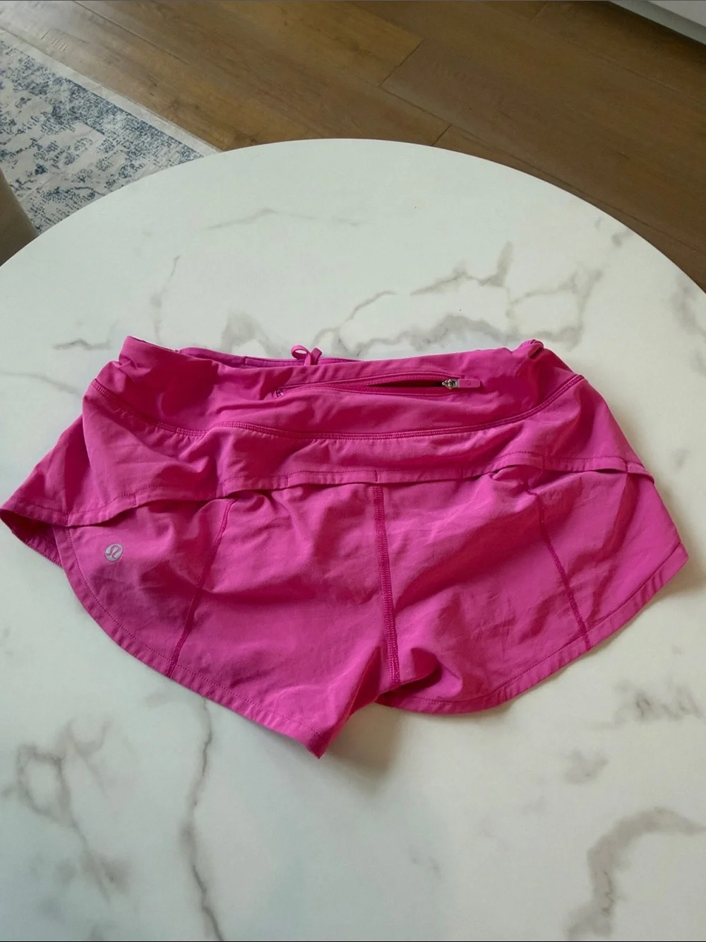 Lululemon Hot Pink Speed Up Shorts 2.5 in seam